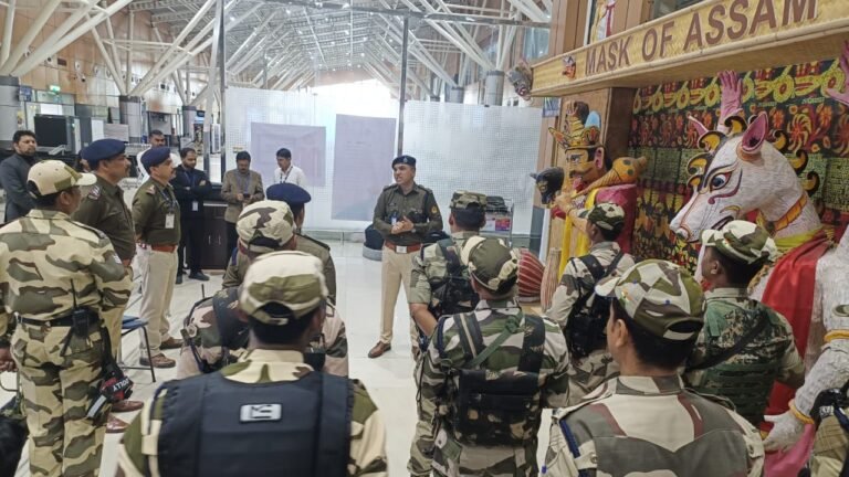 Dibrugarh Airport Conducts Bomb Threat Mock Drill to Strengthen Emergency Response Capabilities